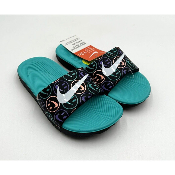 Nike Other - NEW Nike Kawa Slide Print Unisex Kids' Slide Multicolor Size 12C 819358-009
